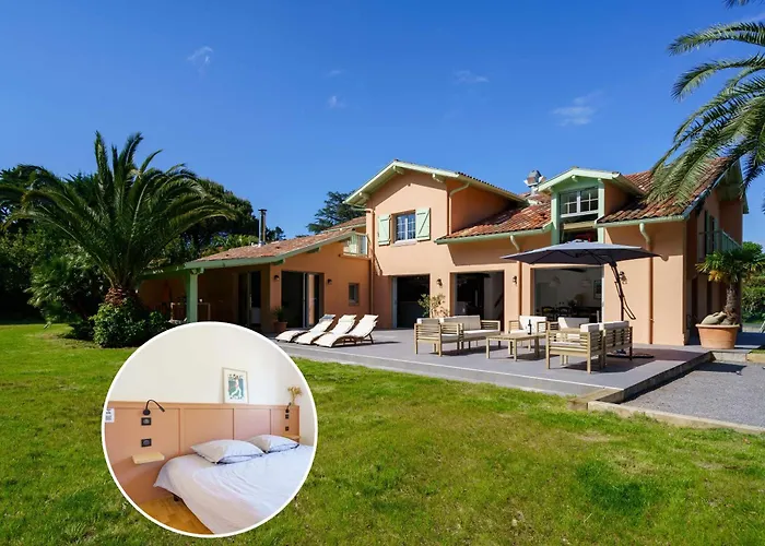 Familiale A Biarritz, Parc Prive, Pelote Basque & Boulodrome 4*