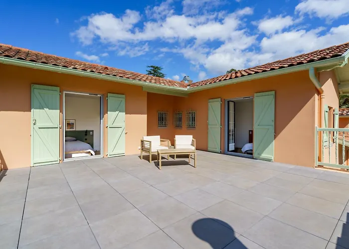 Familiale A Biarritz, Parc Prive, Pelote Basque & Boulodrome Biarritz