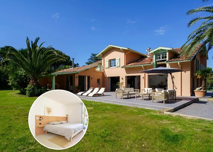 Familiale A Biarritz, Parc Prive, Pelote Basque & Boulodrome 4*